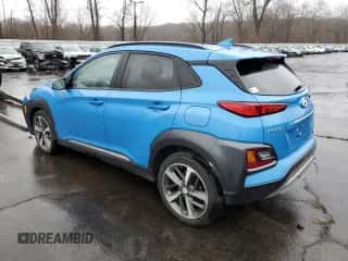 2020 Hyundai Kona Limited z VIN KM8K3CA52LU522505, wystawiony jako Copart lot #71314622 z przebiegiem 25 257 mil mil oraz . Historia ofert i sprzedaży dostępna na DreamBid. Obrazek 2.