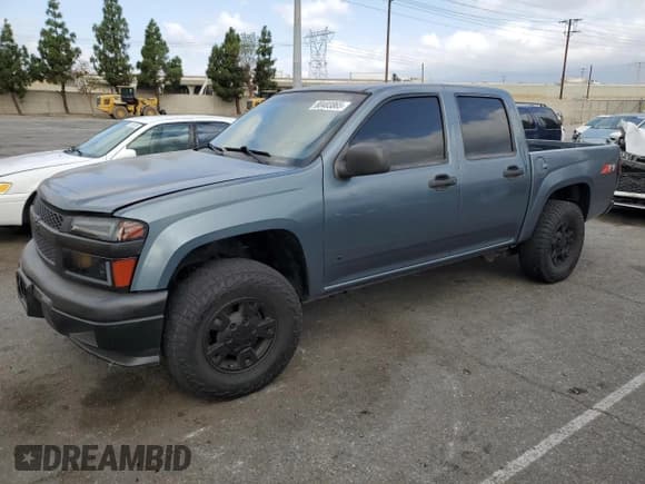 ✅ 2006 Chevrolet Colorado 3LT • VIN: 1GCDS136968148109 • Lot: 80403865. Listed on Copart with 158,807 mi. Free auction sales archive from the USA and detailed vehicle history report at DreamBid. Image 1.