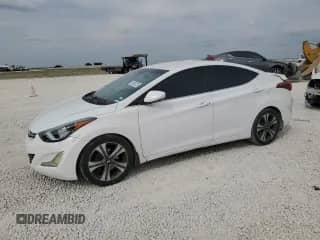 2016 Hyundai Elantra Sport with VIN KMHDH4AH8GU513078, listed as a Copart auction lot 82589325 with 104,403 mi miles and Salvage title. Bid and sale history available at DreamBid. Image 1.
