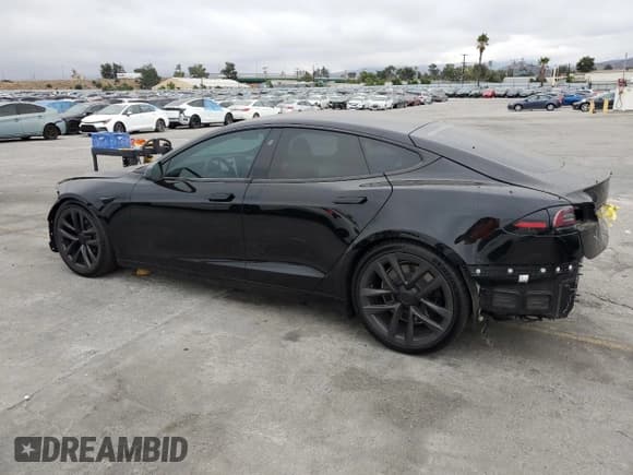 ✅ 2022 Tesla Model S • VIN: 5YJSA1E56NF482711 • Lot: 83991555. Listed on Copart with 38,031 mi. Free auction sales archive from the USA and detailed vehicle history report at DreamBid. Image 2.