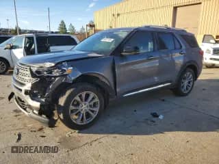 2022 Ford Explorer Limited z VIN 1FMSK7FH5NGB31833, wystawiony jako Copart lot #88057705 z przebiegiem 40 866 mil mil oraz Szkoda całkowita • Salvage title. Historia ofert i sprzedaży dostępna na DreamBid. Obrazek 1.