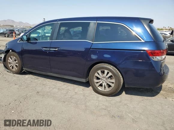 ✅ 2017 Honda Odyssey EX • VIN: 5FNRL5H43HB001286 • Lot: 64300995. Listed on Copart with 95,895 mi. Free auction sales archive from the USA and detailed vehicle history report at DreamBid. Image 2.