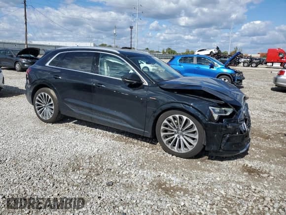 ✅ 2019 Audi e-tron Prestige • VIN: WA1VABGE0KB010819 • Лот: 82218625. Опубликован ранее на Copart с пробегом 51 095 миль. Бесплатный доступ к архиву аукционных продаж из США и подробный отчёт об истории автомобиля на DreamBid. Изображение 4.