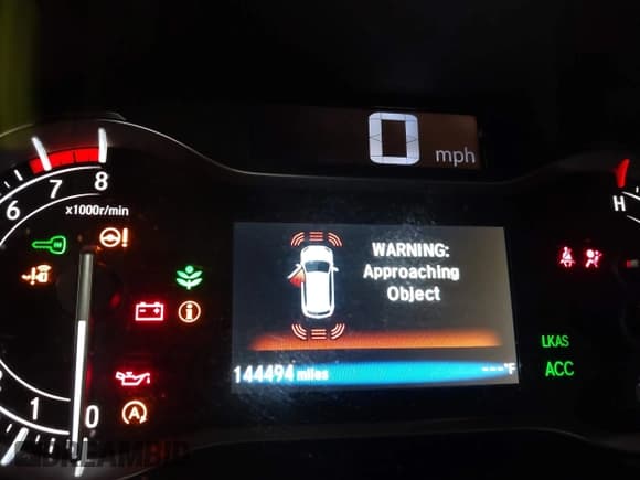 ✅ 2016 Honda Pilot Touring • VIN: 5FNYF5H91GB006631 • Lot: 43566110. Listed on IAAI with 144,494 mi. Free auction sales archive from the USA and detailed vehicle history report at DreamBid. Image 7.