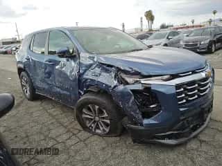 2025 Chevrolet Equinox FWD LT z VIN 3GNAXHEG6SL219613, wystawiony jako Copart lot #50754305 z przebiegiem 8 451 mil mil oraz Szkoda całkowita • Salvage title. Historia ofert i sprzedaży dostępna na DreamBid. Obrazek 4.