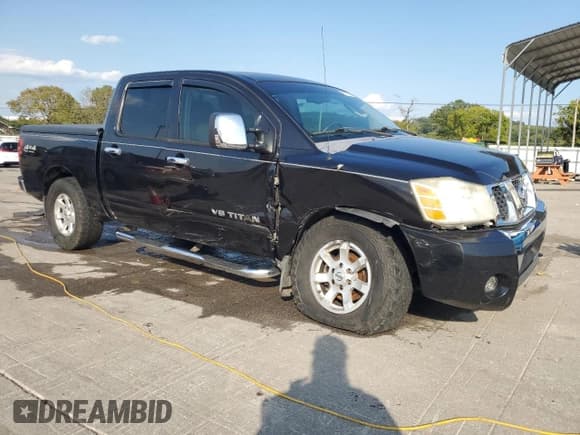 ✅ 2005 Nissan Titan LE • VIN: 1N6BA07B75N569450 • Lot: 80127665. Listed on Copart with 240,627 mi. Free auction sales archive from the USA and detailed vehicle history report at DreamBid. Image 4.