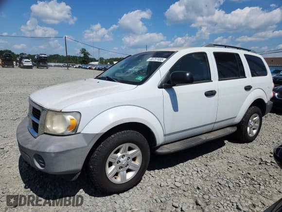 ✅ 2007 Dodge Durango SXT • VIN: 1D8HB38P67F563840 • Lot: 66757455. Listed on Copart with 157,415 mi. Free auction sales archive from the USA and detailed vehicle history report at DreamBid. Image 1.