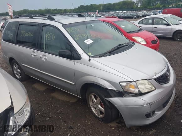 ✅ 2003 Mazda MPV LX • VIN: JM3LW28J430340901 • Lot: 42576024. Listed on IAAI with Not provided. Free auction sales archive from the USA and detailed vehicle history report at DreamBid. Image 1.