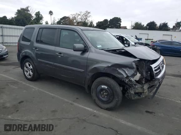✅ 2013 Honda Pilot EX-L • VIN: 5FNYF3H53DB001671 • Lot: 93942465. Listed on Copart with 121,245 mi. Free auction sales archive from the USA and detailed vehicle history report at DreamBid. Image 4.