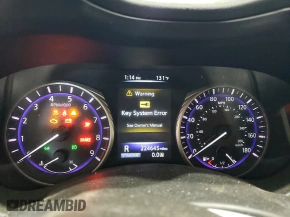 ✅ 2014 Infiniti Q50 Premium • VIN: JN1BV7AR4EM682657 • Лот: 86662115. Опубликован ранее на Copart с пробегом 224 645 миль. Бесплатный доступ к архиву аукционных продаж из США и подробный отчёт об истории автомобиля на DreamBid. Изображение 9.