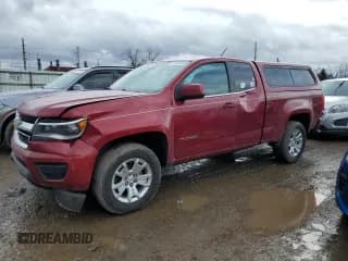 ✅ 2018 Chevrolet Colorado 2WD LT • VIN: 1GCHSCEA6J1293043 • Лот: 47834895. Опубликован ранее на Copart с пробегом 45 049 миль. Бесплатный доступ к архиву аукционных продаж из США и подробный отчёт об истории автомобиля на DreamBid. Изображение 1.
