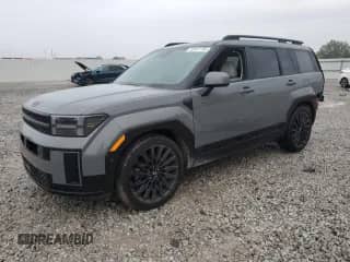 2025 Hyundai Santa Fe Calligraphy с VIN 5NMP5DGL7SH089706, выставлен на аукционе Copart как лот 83947795 с пробегом 9 818 миль миль и Списание • Salvage title. История ставок и продаж доступна на DreamBid. Изображение 1.