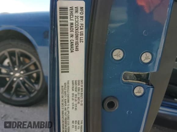 ✅ 2022 Dodge Challenger GT • VIN: 2C3CDZKG0NH182449 • Lot: 68214603. Wystawiony na Copart z przebiegiem 7 436 mil. Bezpłatny archiwum sprzedaży aukcyjnych z USA i szczegółowy raport historii pojazdu na DreamBid. Zdjęcie 12.