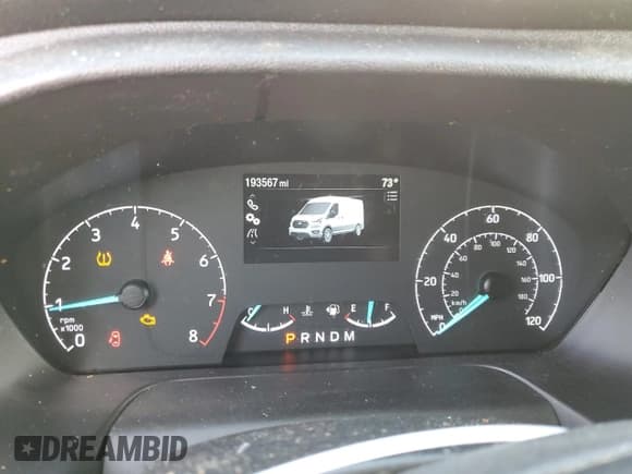 ✅ 2023 Ford Transit Cargo • VIN: 1FTBW3X8XPKA06827 • Lot: 75888424. Listed on Copart with 193,567 mi. Free auction sales archive from the USA and detailed vehicle history report at DreamBid. Image 9.