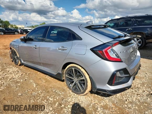 ✅ 2021 Honda Civic Sport • VIN: SHHFK7H42MU226373 • Lot: 83966485. Listed on Copart with 52,586 mi. Free auction sales archive from the USA and detailed vehicle history report at DreamBid. Image 2.