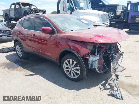 ✅ 2021 Nissan Rogue SV • VIN: JN1BJ1BV8MW313551 • Lot: 42040817. Listed on IAAI with 90,921 mi. Free auction sales archive from the USA and detailed vehicle history report at DreamBid. Image 1.