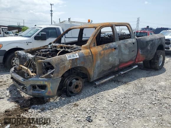 ✅ 2019 Ram 3500 Tradesman • VIN: 3C63RRGL9KG578465 • Lot: 54818675. Listed on Copart with Not provided. Free auction sales archive from the USA and detailed vehicle history report at DreamBid. Image 1.