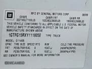 ✅ 2000 GMC Savana • VIN: 1GTFG15RXY1118050 • Лот: 41618110. Опубликован ранее на IAAI с пробегом 201 693 миль. Бесплатный доступ к архиву аукционных продаж из США и подробный отчёт об истории автомобиля на DreamBid. Изображение 9.