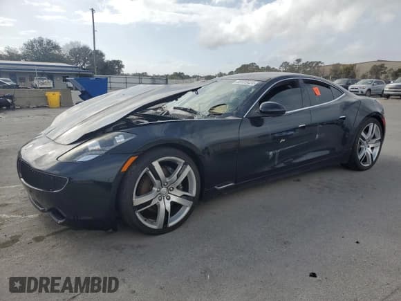 ✅ 2012 Fisker Karma EcoSport • VIN: YH4K14AA7CA001008 • Lot: 85123424. Listed on Copart with Not provided. Free auction sales archive from the USA and detailed vehicle history report at DreamBid. Image 1.