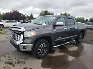 ✅ 2017 Toyota Tundra Limited • VIN: 5TFHY5F14HX645309 • Lot: 58691025. Listed on Copart with 59,826 mi. Free auction sales archive from the USA and detailed vehicle history report at DreamBid. Image 1.