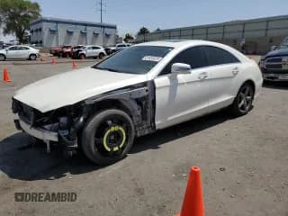 ✅ 2015 Mercedes-Benz CLS 400 • VIN: WDDLJ6HB4FA143822 • Lot: 61834925. Listed on Copart with 62,893 mi. Free auction sales archive from the USA and detailed vehicle history report at DreamBid. Image 1.