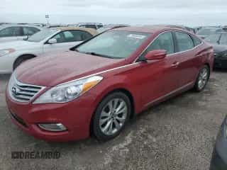 2014 Hyundai Azera z VIN KMHFG4JG1EA411560, wystawiony jako Copart lot #75545444 z przebiegiem 66 322 mil mil oraz Nie do naprawy • Non repairable. Historia ofert i sprzedaży dostępna na DreamBid. Obrazek 1.