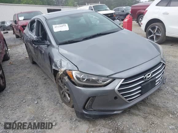 2018 Hyundai Elantra Value Edition with VIN KMHD84LF0JU443336, listed as a IAAI auction lot 42239193 with 83,268 mi miles and . Bid and sale history available at DreamBid. Image 1.