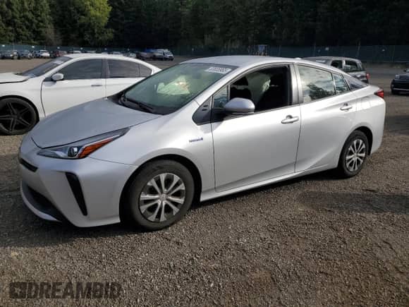 2022 Toyota Prius L Eco с VIN JTDKAMFU1N3176620, выставлен на аукционе Copart как лот 83808965 с пробегом 83 865 миль миль и Списание • Salvage title. История ставок и продаж доступна на DreamBid. Изображение 1.