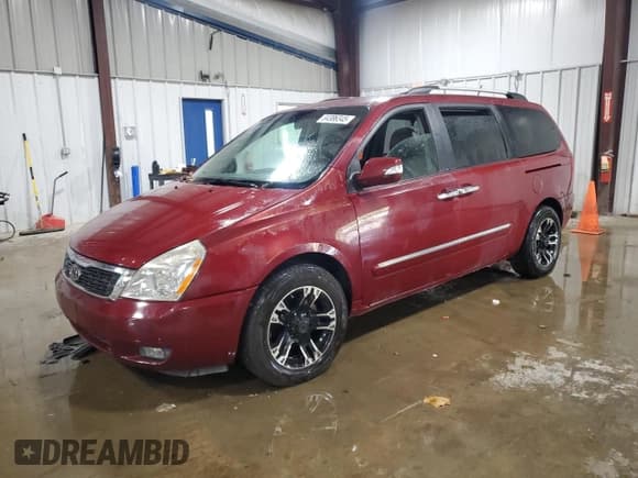 ✅ 2012 Kia Sedona EX • VIN: KNDMH4C7XC6432428 • Лот: 84386345. Опубликован ранее на Copart с пробегом Не указан. Бесплатный доступ к архиву аукционных продаж из США и подробный отчёт об истории автомобиля на DreamBid. Изображение 1.