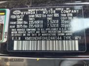 ✅ 2017 Hyundai Santa Fe SE • VIN: KM8SNDHF0HU244144 • Лот: 61588573. Опубликован ранее на Copart с пробегом Не указан. Бесплатный доступ к архиву аукционных продаж из США и подробный отчёт об истории автомобиля на DreamBid. Изображение 13.