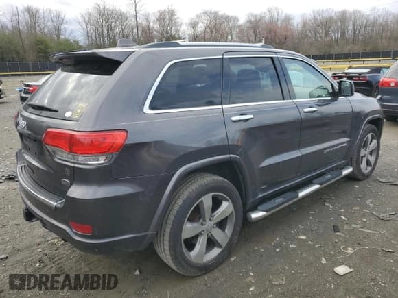 ✅ 2015 Jeep Grand Cherokee Overland • VIN: 1C4RJFCG0FC848046 • Lot: 49514795. Wystawiony na Copart z przebiegiem 212 688 mil. Bezpłatny archiwum sprzedaży aukcyjnych z USA i szczegółowy raport historii pojazdu na DreamBid. Zdjęcie 3.