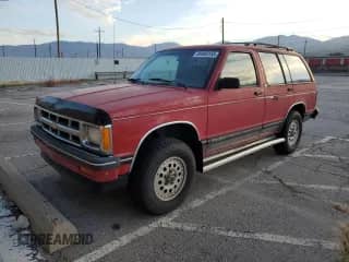 1994 Chevrolet Blazer z VIN 1GNDT13W4R0153113, wystawiony jako Copart lot #89480155 z przebiegiem 198 209 mil mil oraz Czysty tytuł • Clean title. Historia ofert i sprzedaży dostępna na DreamBid. Obrazek 1.