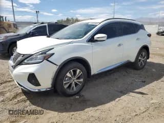 ✅ 2024 Nissan Murano SV • VIN: 5N1AZ2BJ1RC102457 • Lot: 69802905. Listed on Copart with 6,279 mi. Free auction sales archive from the USA and detailed vehicle history report at DreamBid. Image 1.