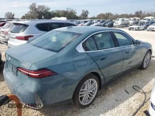 ✅ 2024 BMW 5 Series 530i • VIN: WBA43FJ06RCP78807 • Lot: 76187984. Listed on Copart with 2,692 mi. Free auction sales archive from the USA and detailed vehicle history report at DreamBid. Image 3.