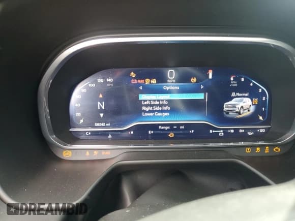 ✅ 2023 Chevrolet Tahoe Premier • VIN: 1GNSKSKD7PR412945 • Лот: 62209945. Опубликован ранее на Copart с пробегом 58 242 миль. Бесплатный доступ к архиву аукционных продаж из США и подробный отчёт об истории автомобиля на DreamBid. Изображение 9.