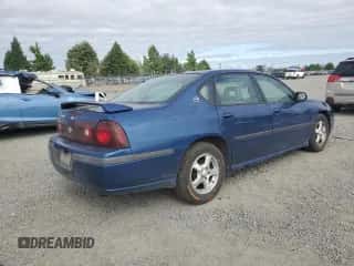 2003 Chevrolet Impala LS с VIN 2G1WH55K839127575, выставлен на аукционе Copart как лот 68585574 с пробегом 187 874 миль миль и Списание • Salvage title. История ставок и продаж доступна на DreamBid. Изображение 3.