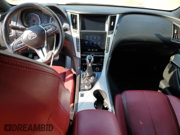 ✅ 2019 Infiniti Q60 Red Sport 400 • VIN: JN1FV7EK2KM360772 • Lot: 70702745. Listed on Copart with 81,781 mi. Free auction sales archive from the USA and detailed vehicle history report at DreamBid. Image 8.