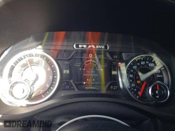 2019 Ram 1500 Big Horn с VIN 1C6RRFFG6KN818754, выставлен на аукционе Copart как лот 71445545 с пробегом 43 994 миль миль и Списание • Salvage title. История ставок и продаж доступна на DreamBid. Изображение 9.