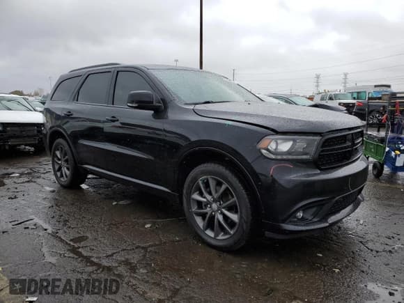 ✅ 2018 Dodge Durango GT • VIN: 1C4RDJDG5JC232473 • Lot: 82706365. Listed on Copart with 73,538 mi. Free auction sales archive from the USA and detailed vehicle history report at DreamBid. Image 4.