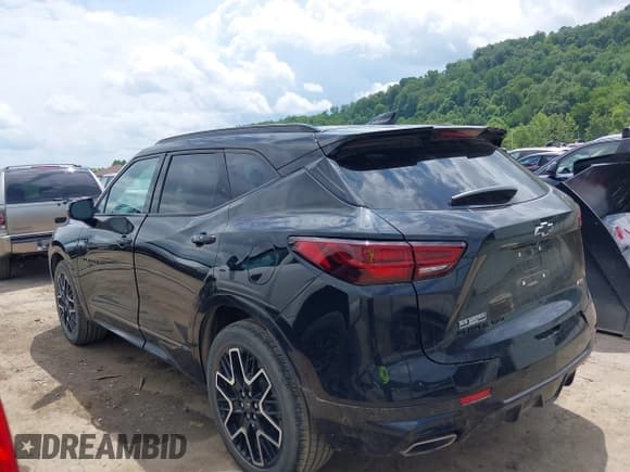 ✅ 2023 Chevrolet Blazer RS • VIN: 3GNKBKRSXPS223692 • Lot: 42739242. Listed on IAAI with 16,824 mi. Free auction sales archive from the USA and detailed vehicle history report at DreamBid. Image 14.