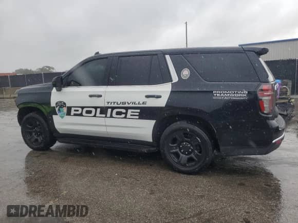 2021 Chevrolet Tahoe Commercial с VIN 1GNSCLED9MR447674, выставлен на аукционе Copart как лот 84660265 с пробегом 65 684 миль миль и Списание • Salvage title. История ставок и продаж доступна на DreamBid. Изображение 2.