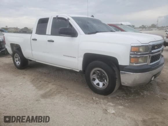 ✅ 2014 Chevrolet Silverado 1500 Work Truck • VIN: 1GCRCPEH8EZ245296 • Lot: 91385945. Listed on Copart with 226,681 mi. Free auction sales archive from the USA and detailed vehicle history report at DreamBid. Image 4.
