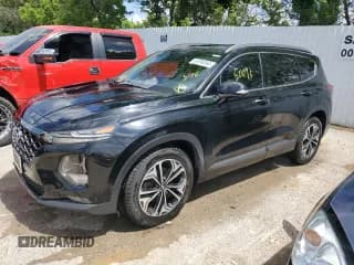 ✅ 2020 Hyundai Santa Fe Limited • VIN: 5NMS53AA1LH199275 • Lot: 55498364. Wystawiony na Copart z przebiegiem 50 091 mil. Bezpłatny archiwum sprzedaży aukcyjnych z USA i szczegółowy raport historii pojazdu na DreamBid. Zdjęcie 1.