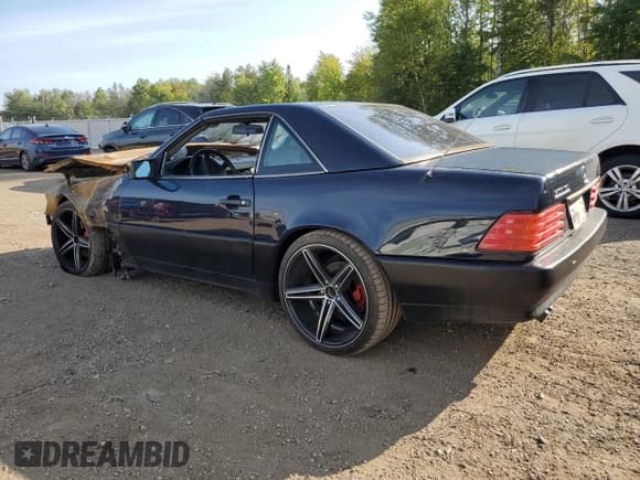 ✅ 1991 Mercedes-Benz SL • VIN: WDB1290661F040649 • Лот: 68577844. Опубликован ранее на Copart с пробегом 105 134 миль. Бесплатный доступ к архиву аукционных продаж из США и подробный отчёт об истории автомобиля на DreamBid. Изображение 2.