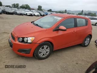 ✅ 2012 Chevrolet Sonic LS • VIN: 1G1JB6SH8C4108926 • Lot: 55526515. Listed on Copart with 65,914 mi. Free auction sales archive from the USA and detailed vehicle history report at DreamBid. Image 1.