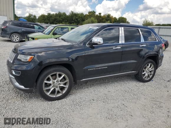 ✅ 2014 Jeep Grand Cherokee Summit • VIN: 1C4RJFJM9EC388294 • Лот: 71163075. Опубликован ранее на Copart с пробегом Не указан. Бесплатный доступ к архиву аукционных продаж из США и подробный отчёт об истории автомобиля на DreamBid. Изображение 1.