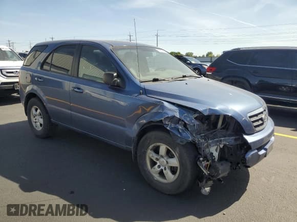 ✅ 2007 Kia Sorento LX • VIN: KNDJD736875717907 • Lot: 58257895. Listed on Copart with 125,568 mi. Free auction sales archive from the USA and detailed vehicle history report at DreamBid. Image 4.