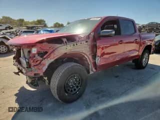 2024 Chevrolet Colorado 4WD LT с VIN 1GCPTCEK5R1286579, выставлен на аукционе Copart как лот 85852005 с пробегом 5 447 миль миль и Списание • Salvage title. История ставок и продаж доступна на DreamBid. Изображение 1.