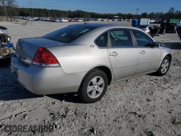 2008 Chevrolet Impala LT with VIN 2G1WT58K881331681, listed as a Copart auction lot 89513055 with 190,065 mi miles and Salvage title. Bid and sale history available at DreamBid. Image 3.