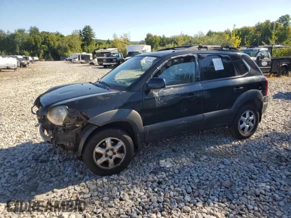 2005 Hyundai Tucson GLS z VIN KM8JN72D35U185459, wystawiony jako Copart lot #70639434 z przebiegiem Nie podano mil oraz Szkoda całkowita • Salvage title. Historia ofert i sprzedaży dostępna na DreamBid. Obrazek 1.